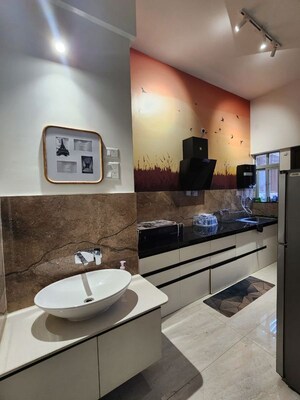 Kitchen in 4 BHK Villa at Tathawade – for Rent