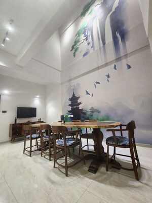 Dining Room in 4 BHK Villa at Tathawade – for Rent