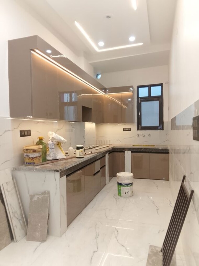 Kitchen, nawada 3 Bedroom 950 Sq.Ft. Builder Floor In Nawada Delhi 10168644