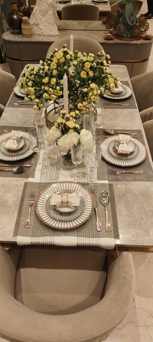 Dining area in 4 BHK Apartment at Piramal Mahalaxmi, Mahalaxmi – for Sale