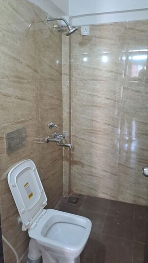 Bathroom in 2 BHK Apartment at Laxmi Narayan Residency, Vartak Nagar – for Rent