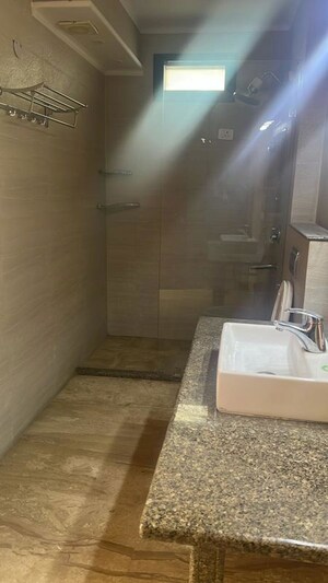 Bathroom in 2 BHK Builder Floor at Lajpat Nagar ii – for Rent