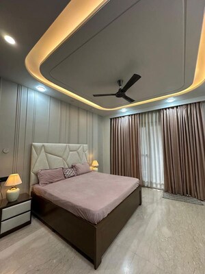 Bedroom in 3 BHK Builder Floor at RWA Residential Society Sector 46, Sector 46 – for Rent