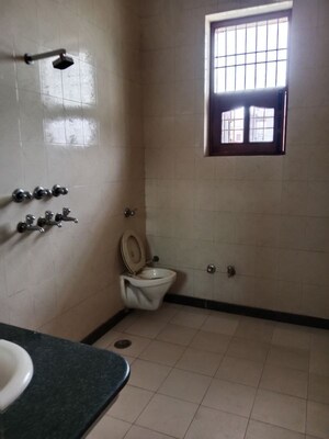 Bathroom in 3.5 BHK Builder Floor at Sector 13 – for Rent