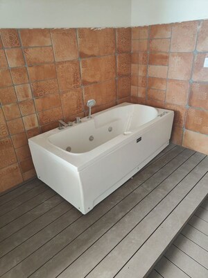 Bathroom in 3 BHK Apartment at Dhoot New Town Extension, New Town – for Rent