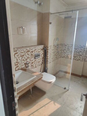 Attached Bathroom in 3 BHK Apartment at Dhoot New Town Extension, New Town – for Rent