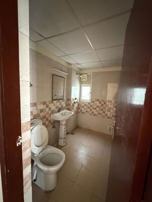 Bathroom in 2.5 BHK Apartment at Amrapali Terrace Homes, Tech Zone 4 Greater Noida – for Rent