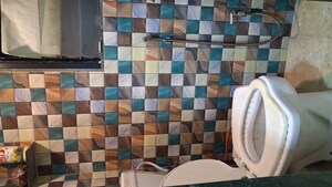 Bathroom in 2 BHK Apartment at Newa Garden, Airoli Sector 20 – for Rent