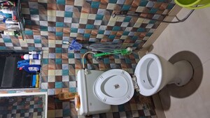 Bathroom in 2 BHK Apartment at Newa Garden, Airoli Sector 20 – for Rent