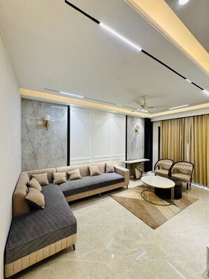 Living Room in 4 BHK Builder Floor at Ansal API Versalia, Sector 67a – for Sale