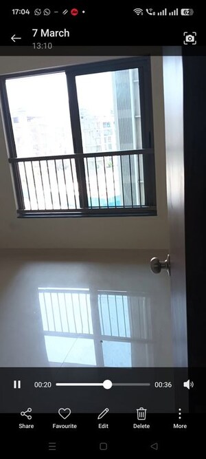 Balcony in 2 BHK Apartment at Kalpataru Srishti, Mira Road – for Rent