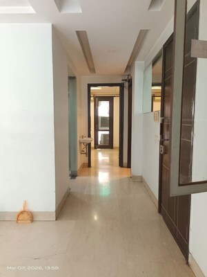 Building Lobby in 3 BHK Builder Floor at Safdarjung Enclave – for Rent