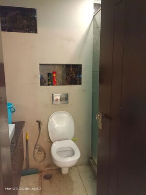 Bathroom in 3 BHK Builder Floor at Safdarjung Enclave – for Rent