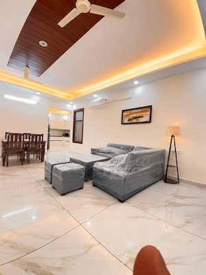 Living Room in 1 BHK Builder Floor at Kohli One Malibu Town, Sector 47 – for Rent