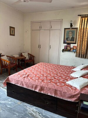 Bedroom in 3 BHK Builder Floor at East Of Kailash – for Rent