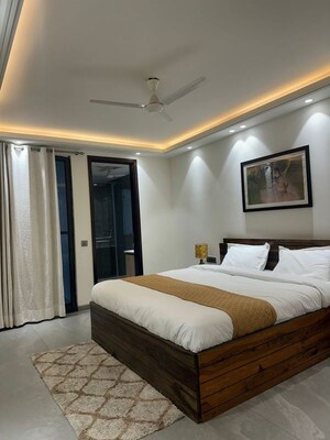 Bedroom in 3 BHK Builder Floor at Greater Kailash I – for Rent