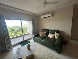 Living Room in 3 BHK Apartment at Frontline Seven, Kokapet – for Rent