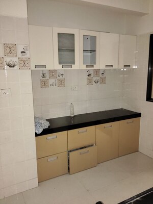 Kitchen in 2 BHK Apartment at Span Heights, Bhayandar West – for Rent