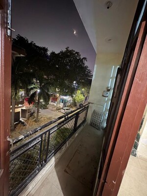Balcony in 1.5 BHK Independent House at Migsun Alpha Central, Alpha Ii Greater Noida – for Rent