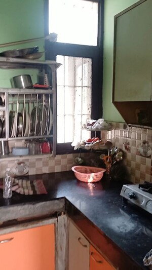 Kitchen in 2 BHK Builder Floor at Krishna Garden Colony – for Sale