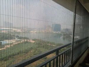 Balcony in 3 BHK Apartment at ASBL Spire, Kokapet – for Rent