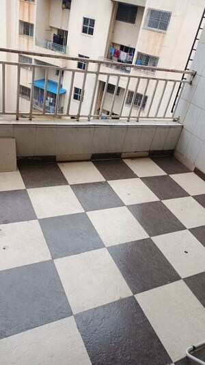 Balcony in 1 BHK Apartment at Mantra Majestica, Hadapsar – for Sale