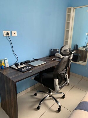 Master Bedroom in 2.5 BHK Apartment at Prestige Lakeside Habitat, Varthur – for Rent