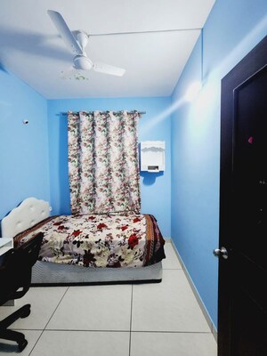 Bedroom in 2.5 BHK Apartment at Prestige Lakeside Habitat, Varthur – for Rent