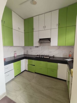 Kitchen in 4 BHK Builder Floor at Green Fields Colony – for Rent