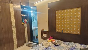Living Room in 2 BHK Apartment at GK St Kanwarram Palacio, Moshi – for Rent