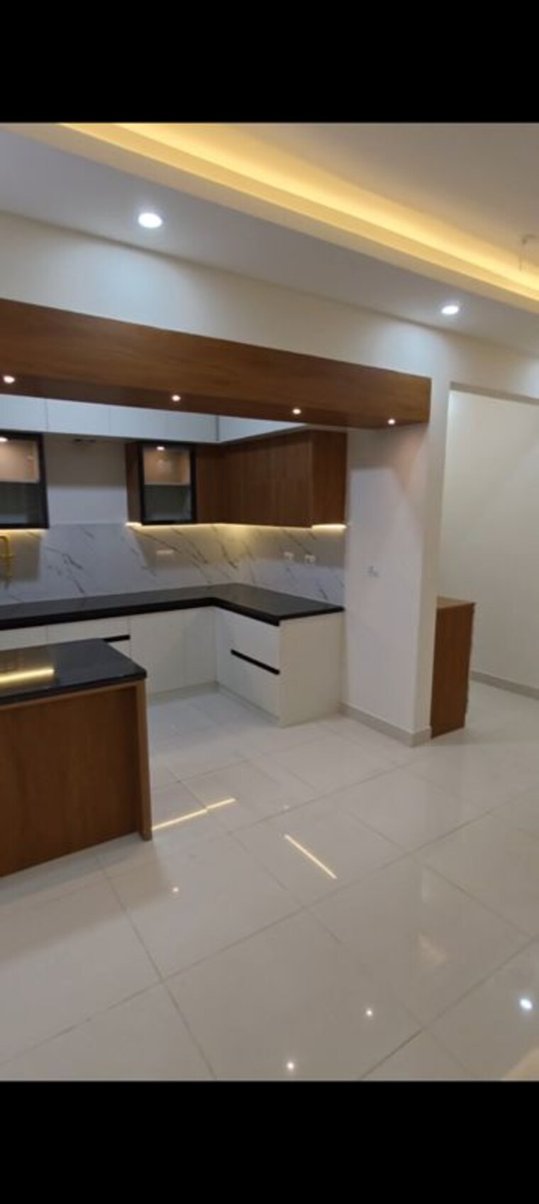 Kitchen, brigade-cornerstone-utopia-tranquil-block 3 Bedroom 1679 Sq.Ft. Apartment In Varthur Bangalore 10169153