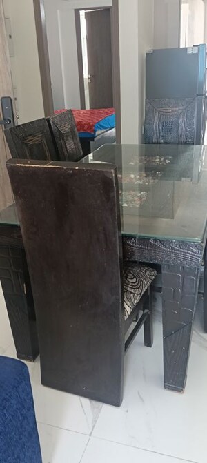 Kitchen in 3.5 BHK Builder Floor at Smart World Gems, Sector 89 – for Rent