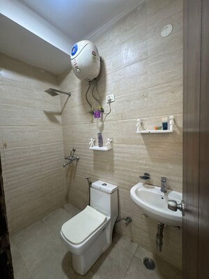 Bathroom in 2 BHK Builder Floor at Saket – for Rent