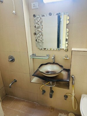 Bathroom in 2 BHK Apartment at Mantri Park, Goregaon East – for Rent