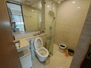 Bathroom in 2 BHK Apartment at Hiranandani Zen Atlantis, Powai – for Rent