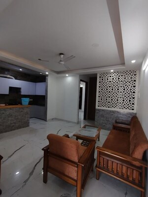 Living Room in 2 BHK Builder Floor at Saket – for Rent