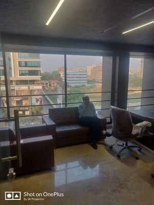 Living Room in  Office Space at Suvidha Stellar, Bodakdev – for Rent