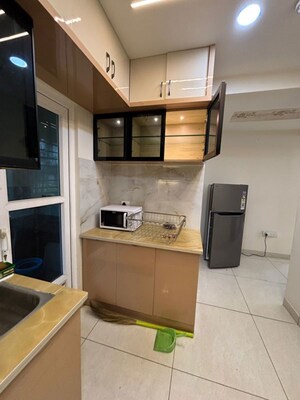 Kitchen in 2.5 BHK Apartment at Aparna Sarovar Zenith, Nallagandla – for Rent