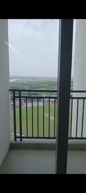 Balcony in 3 BHK Apartment at Eldeco Live By The Greens, Sector 150 – for Rent