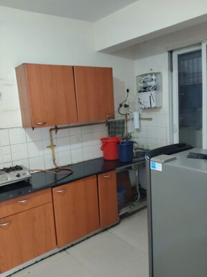 Kitchen in 3 BHK Apartment at Mapsko Krishna Apra Gardens, Vaibhav Khand – for Sale