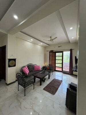 Living Room in 3 BHK Builder Floor at Sector 45 – for Rent