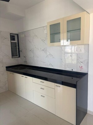 Kitchen in 2.5 BHK Apartment at Chandak 34 Park Estate, Goregaon West – for Rent