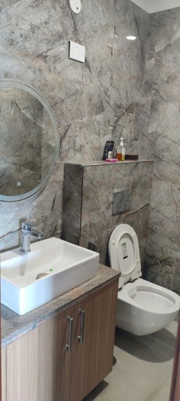 Bathroom, kohli-one-malibu-town 1 Bedroom 650 Sq.Ft. Builder Floor In Sector 47 Gurgaon 10169541