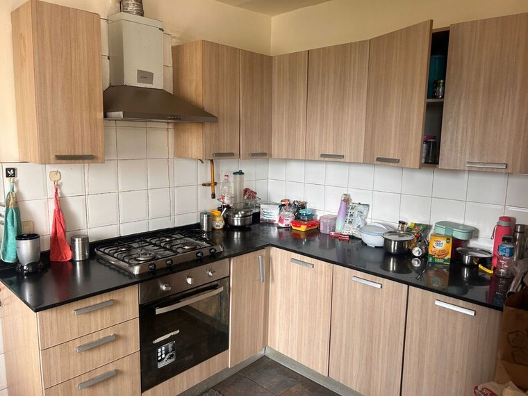 Kitchen, unitech-escape 3 Bedroom 2050 Sq.Ft. Apartment In Sector 50 Gurgaon 10169546