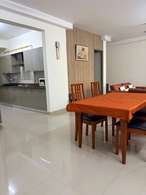 Living Room in 3 BHK Apartment at Mantri Webcity, Hennur – for Sale