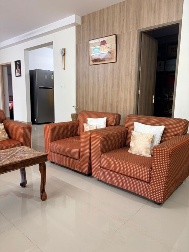 Living Room, mantri-webcity 3 Bedroom 1750 Sq.Ft. Apartment In Hennur Bangalore 10169552