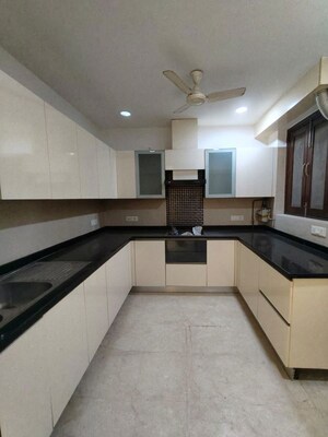 Kitchen in 3 BHK Builder Floor at Greater Kailash – for Sale