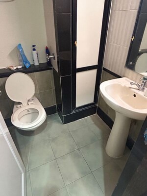 Bathroom in 2 BHK Apartment at Rag Megh Malhar, Goregaon East – for Rent