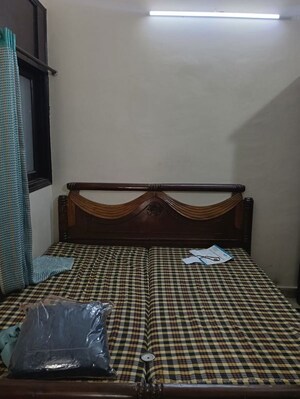 Bedroom in 1.5 BHK Builder Floor at Subhash Nagar – for Rent