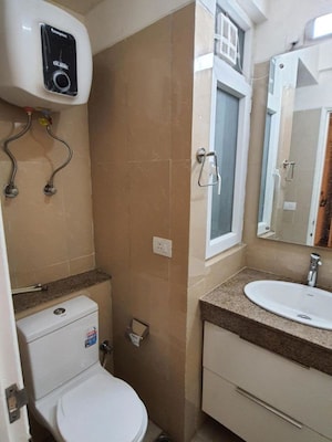 Bathroom in 4 BHK Apartment at M3M Merlin, Sector 67 – for Rent